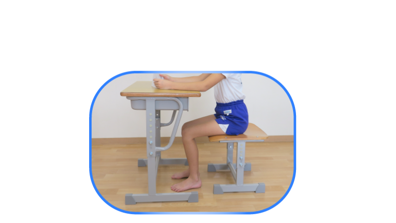 立腰学習机・椅子セット